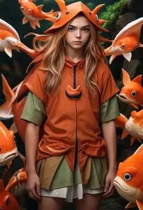 Magikarp Cosplay face swap