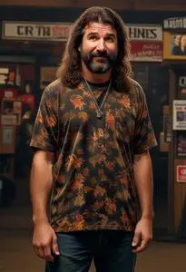 Mick Foley face swap