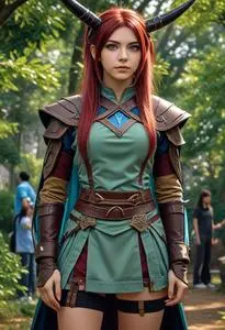 Milim Cosplay face swap