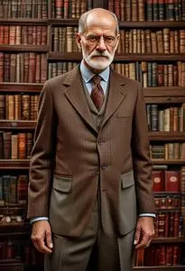 Sigmund Freud Fancy Dress face swap