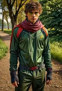 Kite Man Costume face swap