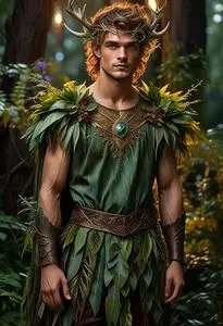 Oberon Costume Midsummer Nights Dream face swap