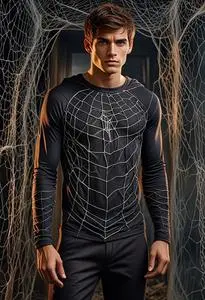 Webs Bad Man Costume face swap