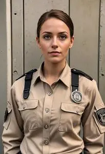 Parole Officer Costume face swap