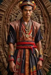 Philippine National Dress Baro Saya face swap
