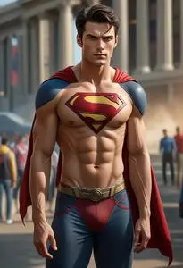 Supermen America face swap