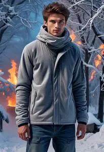 Thermal Clothing Extreme Cold face swap