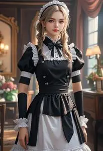 Tera Maid Outfit face swap