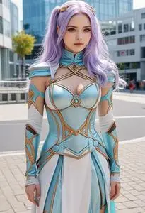 Woman Cosplay Outfit face swap