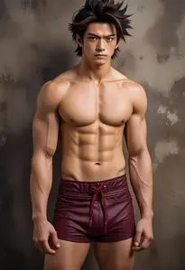 Yujiro Hanma Cosplay face swap