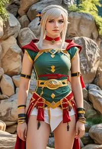 Impa Cosplay Age Calamity face swap