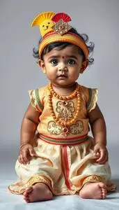 Baby Sreekrishnan Costume face swap