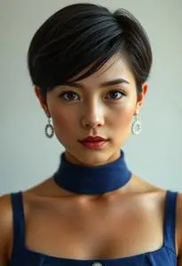 Luna Short Hairstyle face swap