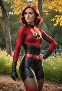 Elastigirl Costume Woman face swap