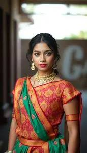 Odisha Dressing Style face swap