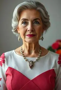 Wedding Hairstyle Grandmothers face swap