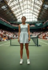 Wimbledon White Clothing Rule face swap