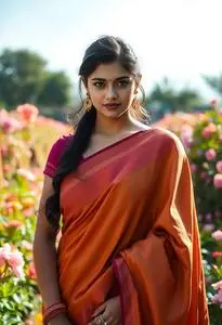 Saubhagyavati Saree face swap