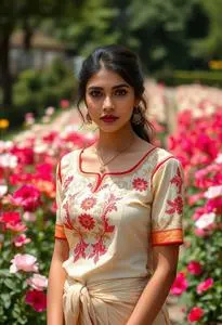 Simple Maggam Work Design Pattu Blouses face swap