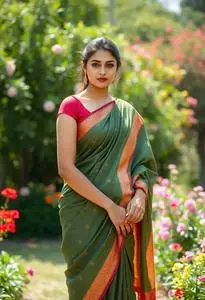 Sada Saubhagyavati Saree face swap