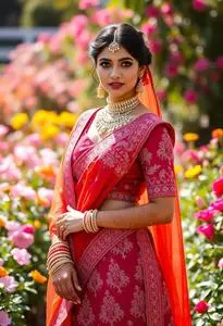 Sada Lehenga face swap