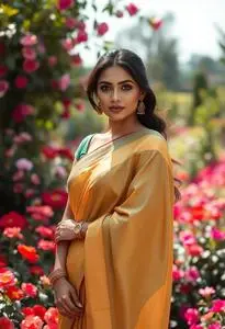 Saubhagyavati Bhava Saree face swap
