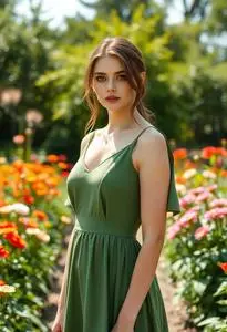Anna Green Dress face swap