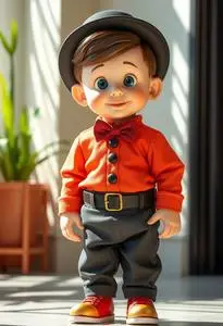Monopoly Boy Fancy Dress face swap