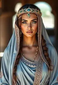 Arabian Goddess Costume face swap