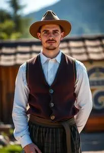 Austrian National Costume Male face swap