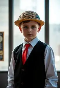 Casino Costume Boy face swap