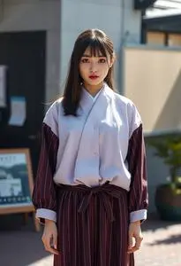 Kuchisake Onna Costume face swap