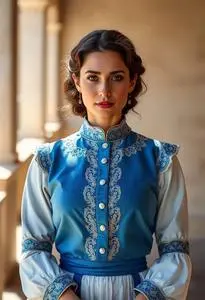 Maria Clara Attire Costume face swap
