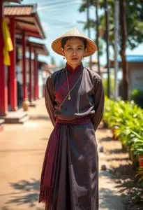 Nang Thailand Costume face swap