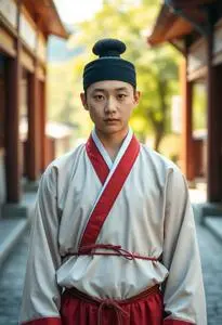 North Korean Costume face swap