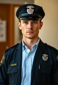 Parole Officer Costume face swap