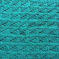 Knitting texture overlay effect