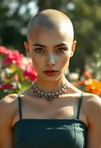 Hair Female Balding Hairstyle face swap