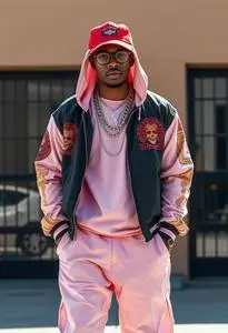 Fabulous Rapper Clothing face swap