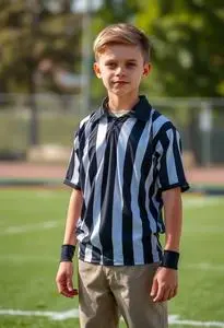 Youth Referee Costume face swap