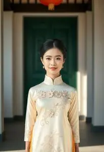 Vietnamese Wedding Costume face swap