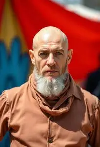 Costume Bald Guy Fancy Dress face swap