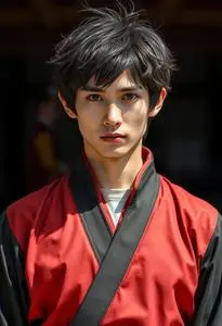 Zuko Cosplay Costume face swap