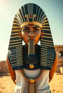 Egyptian God Horus Costume face swap