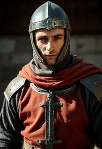 Knight Renaissance Costume face swap