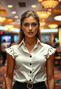 Casino Attire face swap