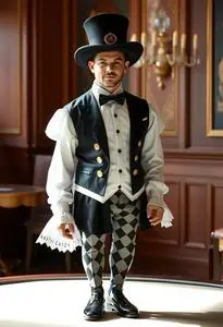 Casino Theme Costume face swap