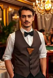 Dress Code Casino Theme Party face swap