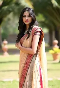 Gota Patti Chaniya Choli face swap