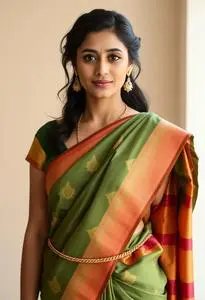 Patli Pallu Saree face swap